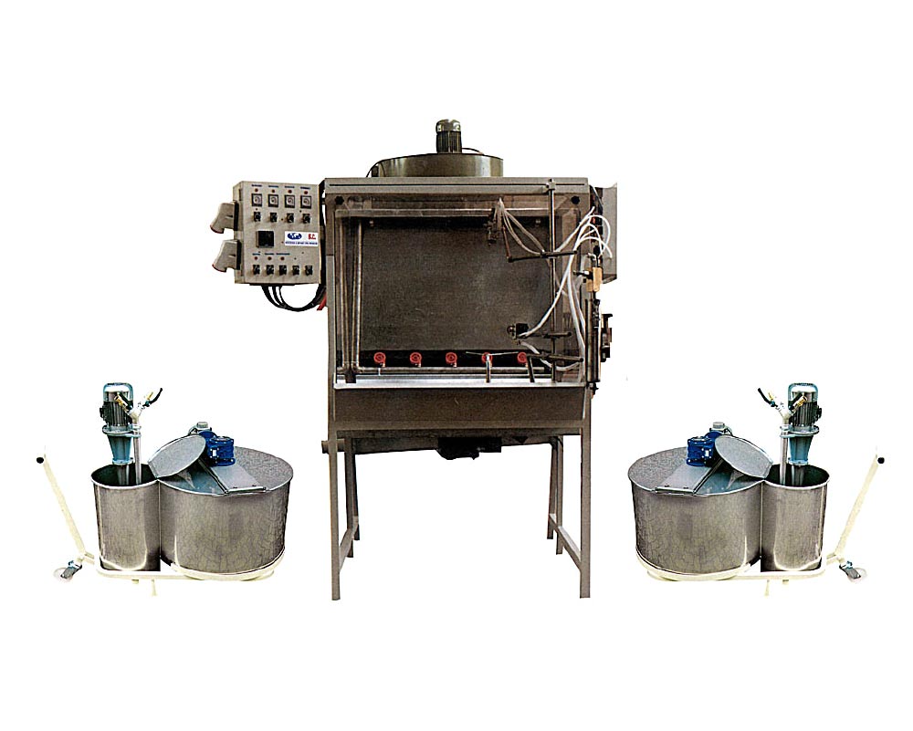 cabina aerografo semiautomatica