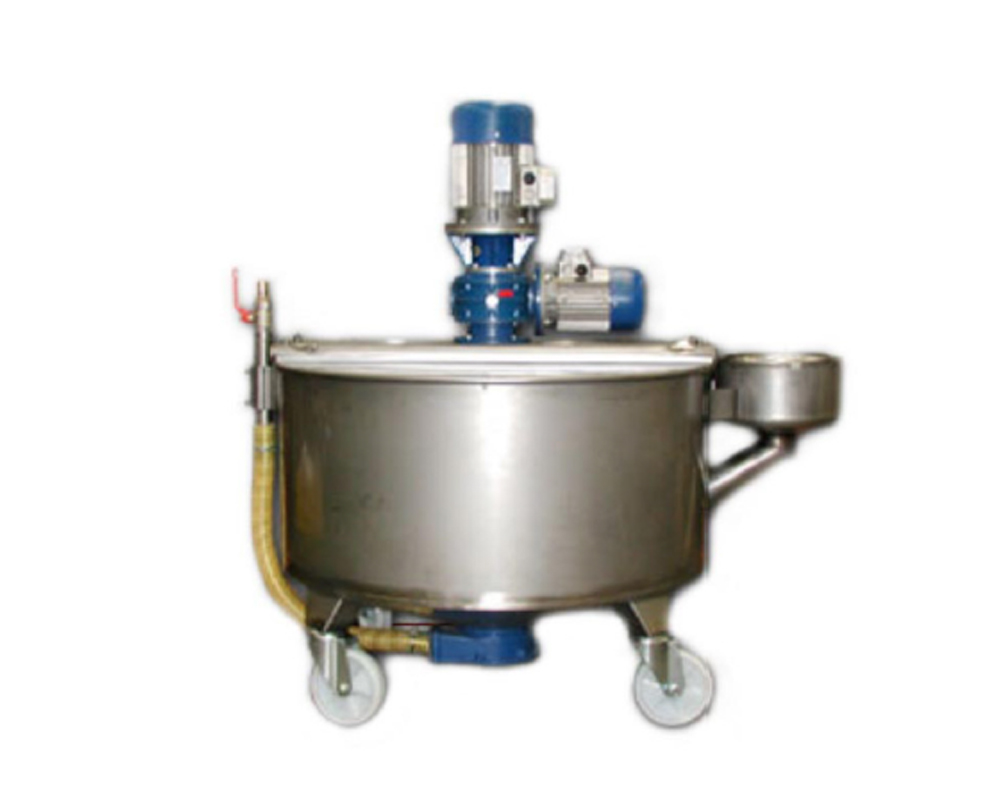 mastello in acciaio inox